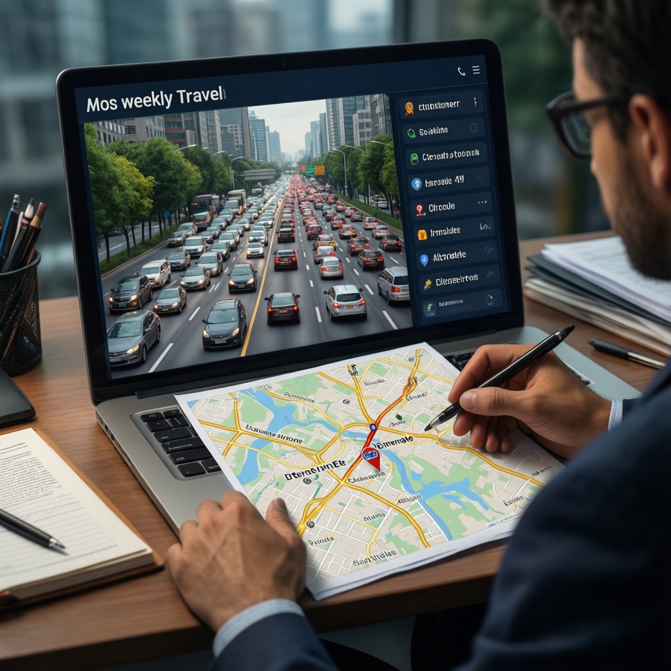 Пробки, перекрытия и ремонт дорог: как планировать поездки на ближайшую неделю